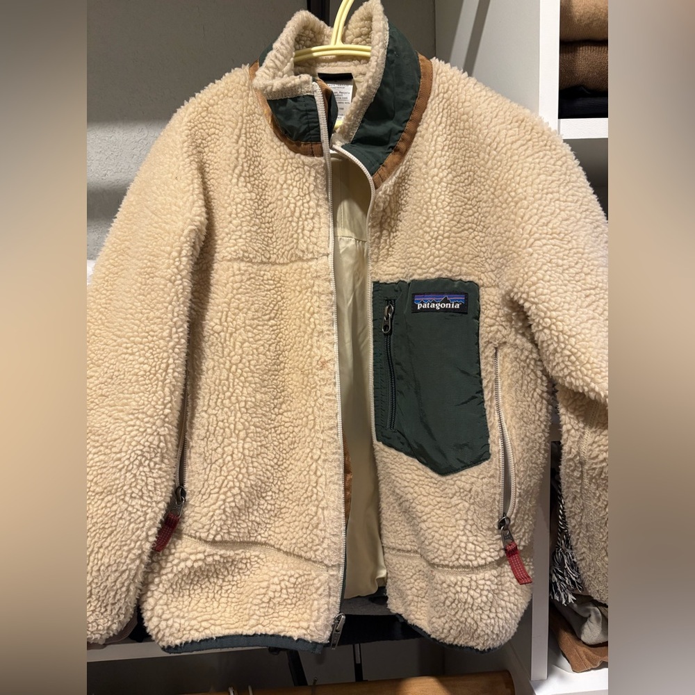 Patagonia Retro-X pile jacket size S boys
